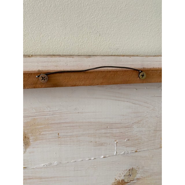 Wood Vintage Shabby Chic Farmhouse Hand Painted Wood Cucina Kitchen Sign For Sale - Image 7 of 8