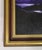 Vintage American 20th C Framed Oil Painting Nocturnal Landscape River & Forest For Sale - Image 12 of 16