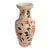 Mid 20th Century Pink Chrysanthemum Hand Painted Chinese Vase For Sale