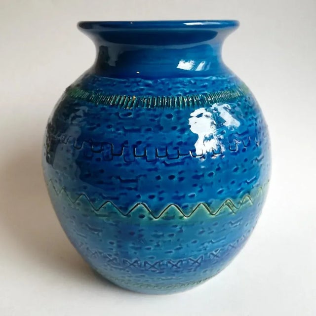 1950s Ceramic Vase from Bitossi, 1950s For Sale - Image 5 of 7