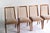 Dining Chairs from Lübke, Set of 4, in Very Good conditions. Designed 1960 to 1969 This piece has an attribution mark, I...