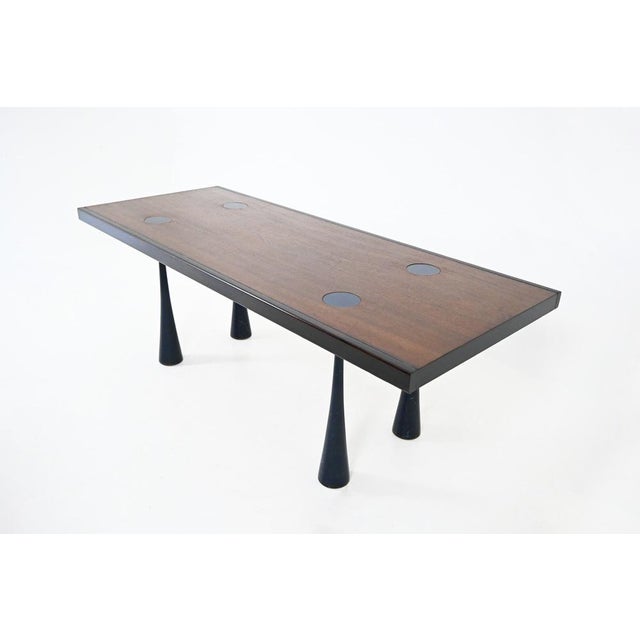 Dining Table attributed to Angelo Mangiarotti for La Sorgente Dei Mobili, 1970s For Sale - Image 6 of 14
