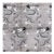 Schumacher Bixi Velvet Fabric in Silver For Sale