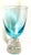 Portuguese-controlled bubble, blue, shooter shot glasses Set of six
