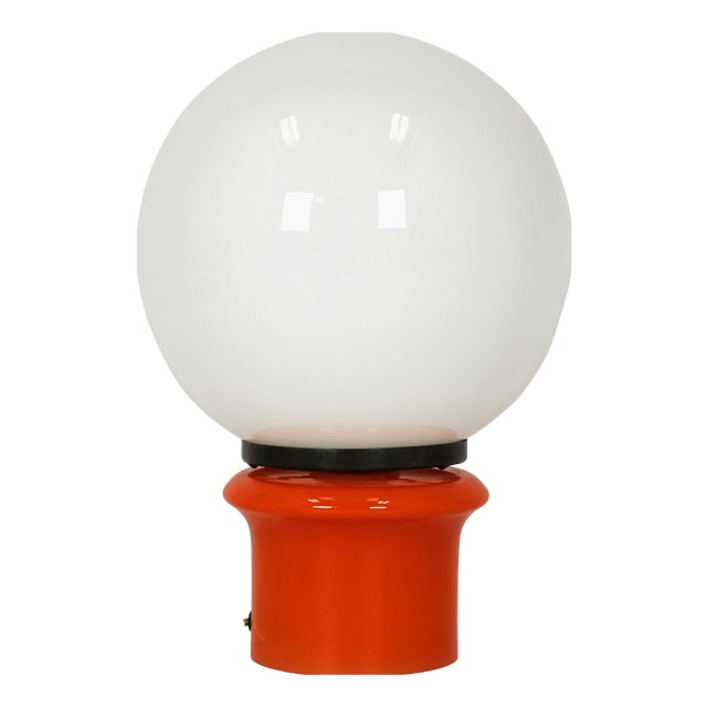 Vintage Czech Table Lamp from Osvitlováci Sklo, 1970s For Sale