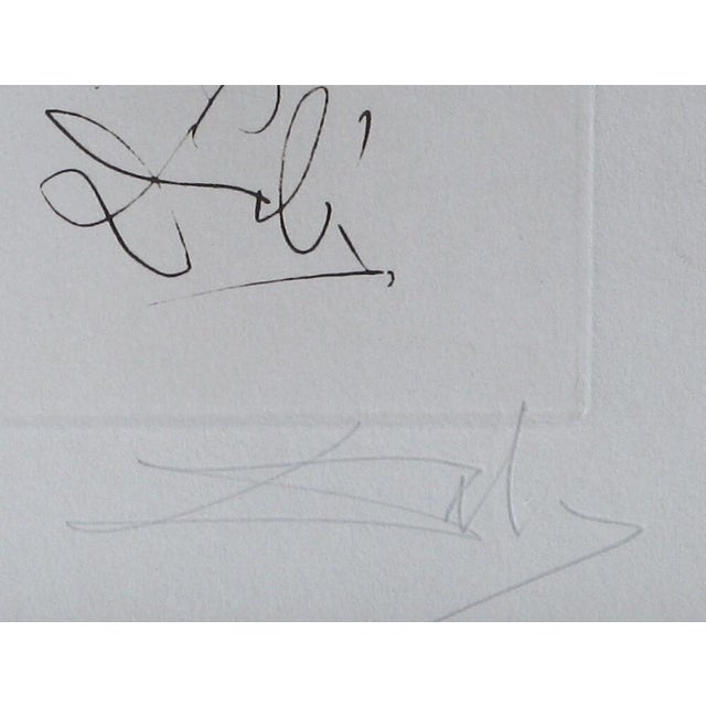 1970s Share Dali Symbols Devil Hand Signed Numbered Dali Archives Certified Art For Sale - Image 4 of 5