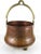 Antique Copper Cauldron Pot For Sale - Image 4 of 7