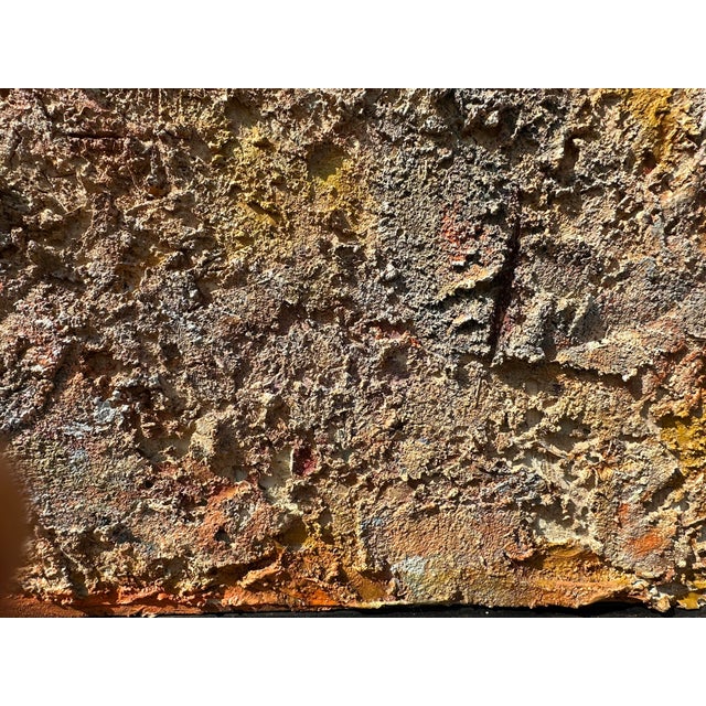 Large Scale Mixed Media Painting C. 1960s For Sale - Image 9 of 12