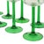 Vintage Alsace Wine Glasses with Green Stems from Luminarc, 1970s, Set of 12 For Sale - Image 9 of 16
