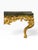 Dessin Fournir 18c Style French Giltwood Rococo Console Table With Marble Top For Sale - Image 4 of 5