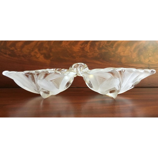 Mikasa Crystal Double Sided Serving Dish For Sale - Image 9 of 10