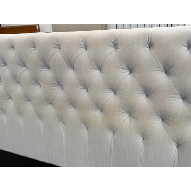 Twin Size Restoration Hardware Devyn Tufted Daybed + Trundle For Sale - Image 9 of 12