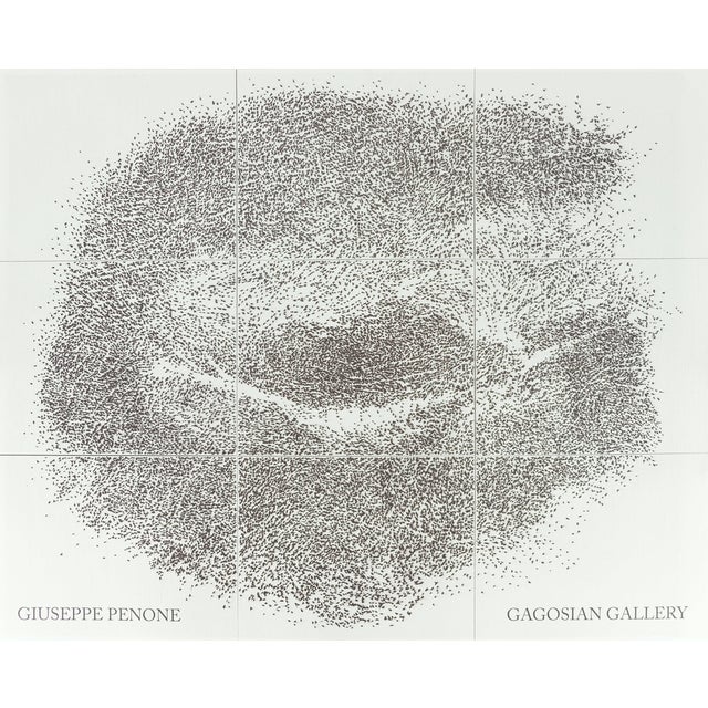 Sguardo Incrociato Poster after Giuseppe Penone For Sale