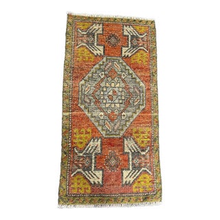 Turkish Yastik Rug 1'8" x 3'3" For Sale