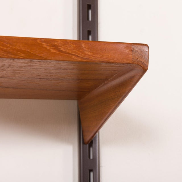 Vintage Teak Wall Unit by Kai Kristiansen for FM Mobler, 1960s For Sale - Image 15 of 18