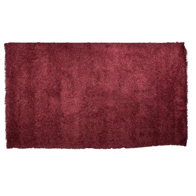 Red Fogg Rug in Red Linen from Kasthall For Sale - Image 8 of 8