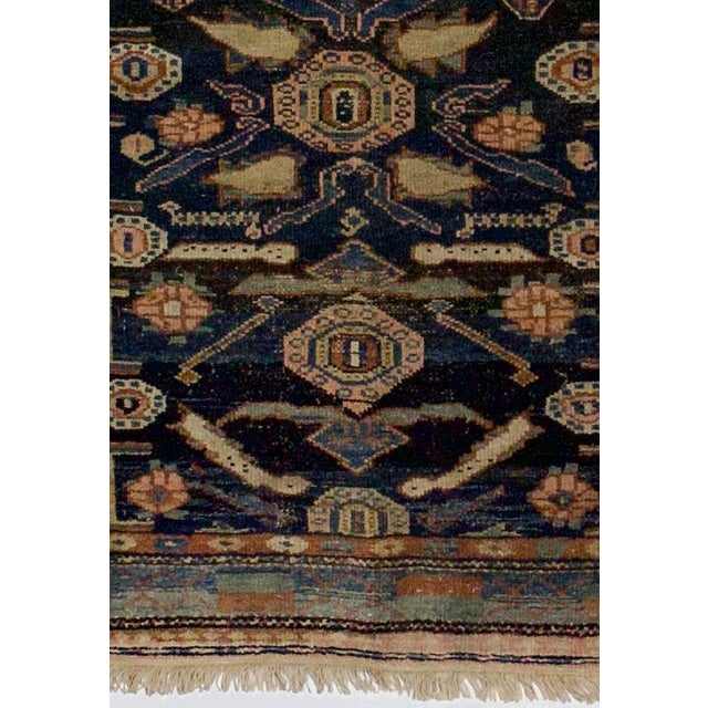Antique Persian Malayer Rug 3'4" X 4’8" For Sale - Image 4 of 5