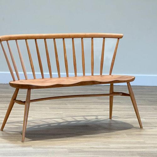Love-Seat Bench from Ercol, 1960s For Sale - Image 4 of 12