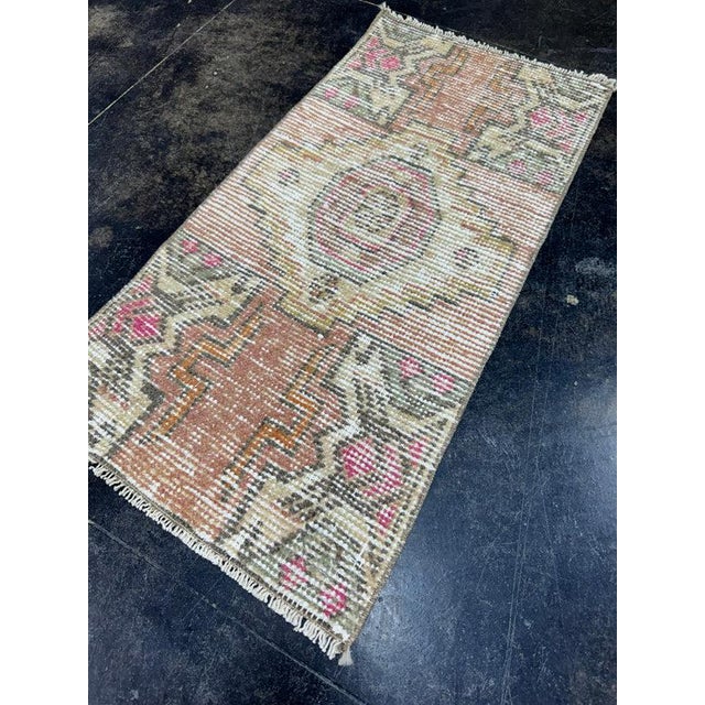Early 21st Century Turkish Yastik Rug 1'4" x 2'10" For Sale - Image 5 of 6