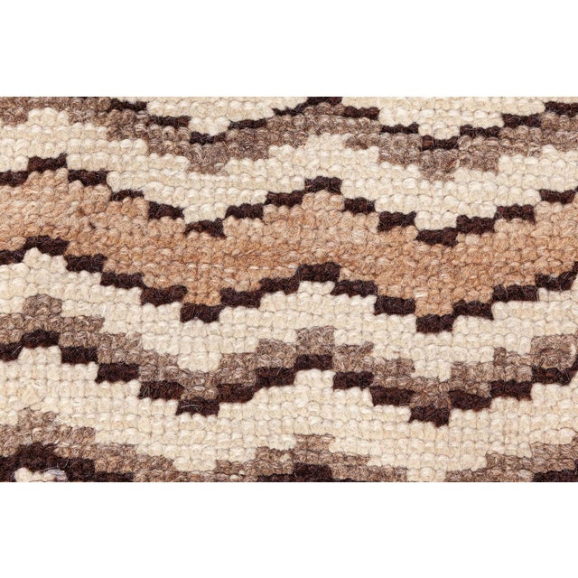 Mid-Century Modern Doris Leslie Blau Midcentury Moroccan Handmade Wool Rug For Sale - Image 3 of 9