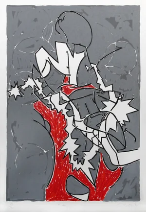 Bruce Porter "Bayard Series #2" Serigraph