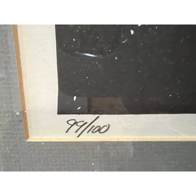 Large Post Modern Nude Signed Lithograph For Sale - Image 11 of 13