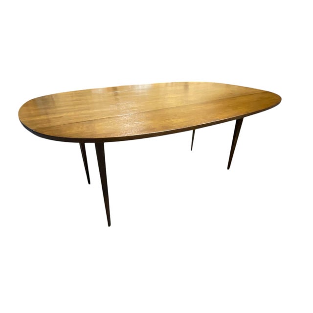 Broyhill Brasilia Harvest Drop Leaf Table Walnut, Circa 1960s Attributed For Sale - Image 6 of 18