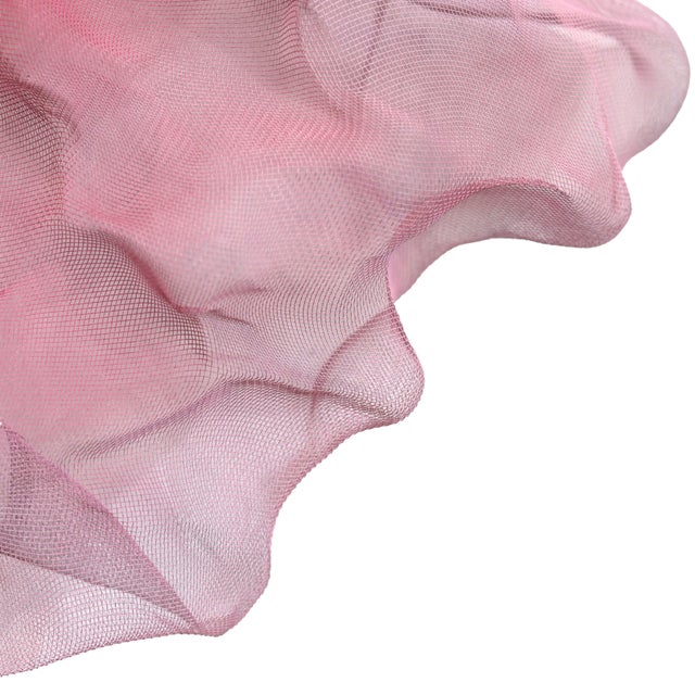 Cotton Candy Cumulus Pink Silver - Abstract Three-Dimensional Wall Original Artwork by Atticus Adams For Sale - Image 4 of 8