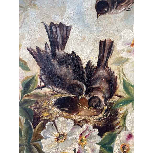 Early 20th Century Hand Painted Paper Mache Plate For Sale - Image 5 of 10