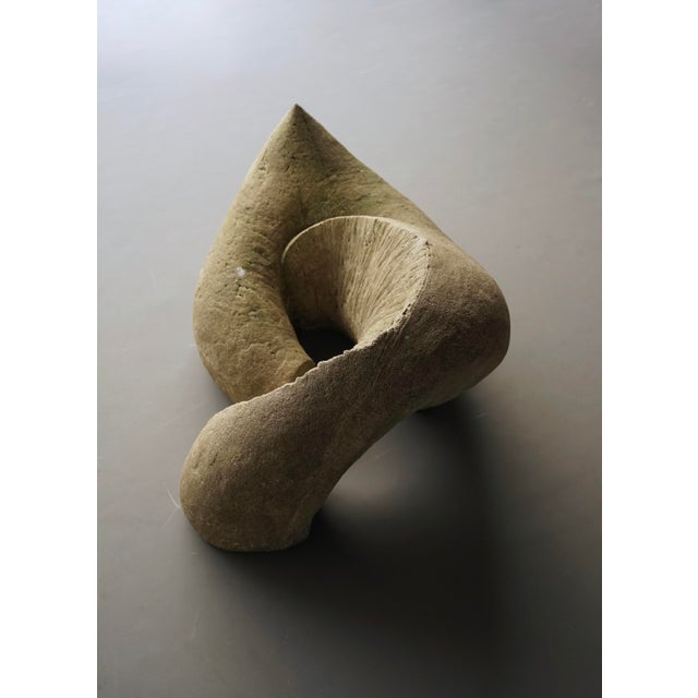 Sculpture Materials Unknown, Cast Concrete Abstract Garden Sculpture. 1970s, Concrete For Sale - Image 7 of 18
