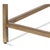 Modern Square Cocktail Table in Aged Brass and Cast Glass For Sale In Raleigh - Image 6 of 12