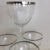 Platinum Rim Wine Glasses 1940s West Germany - Set of 4 For Sale - Image 11 of 13