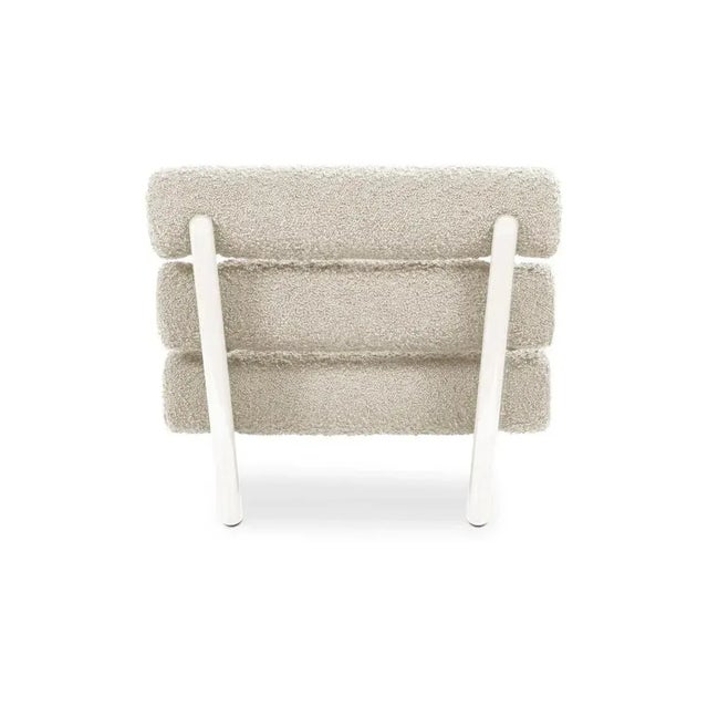 Not Yet Made - Made To Order Charles Cormo Chalk Armchair by Royal Stranger For Sale - Image 5 of 7