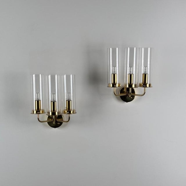 Model V 169/3 Sonata Wall Lamps by Hans-Agne Jakobsson for AB Markaryd, Sweden, 1960s, Set of 2 For Sale - Image 6 of 16