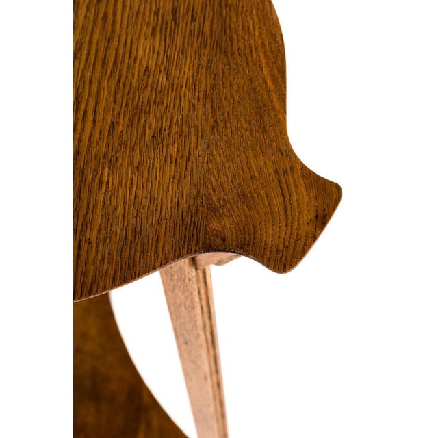 Khaki Vienna Oak Secession Jardiniere For Sale - Image 8 of 12