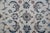 Late 20th Century Vintage Nain Floral All Over Vine Palmette Round Wool & Silk Area Rug 74" For Sale - Image 5 of 13