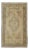 Antique Turkish Oushak With Stylized Medallion Design in Muted Neutral Tones For Sale