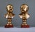After Houdon, Laughing John & Crying John Sculptures, 1890s, Bronze For Sale - Image 4 of 18