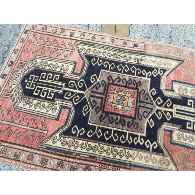 Handmade Anatolian Vintage Floor Rug For Sale - Image 9 of 11