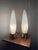 Vintage Rocket Desk Lamps by Leos Nikos for Zekov, Set of 2 For Sale - Image 5 of 5