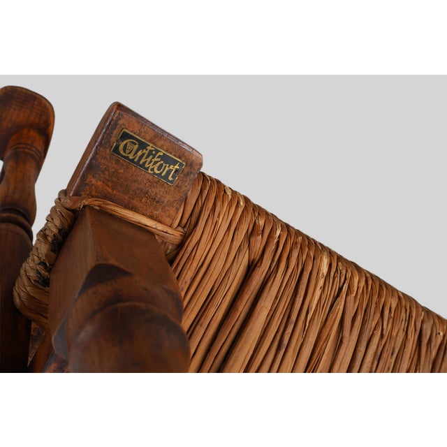 Leather and Oak Armchair by Theo Ruth for Artifort, The Netherlands, 1940s For Sale - Image 17 of 18