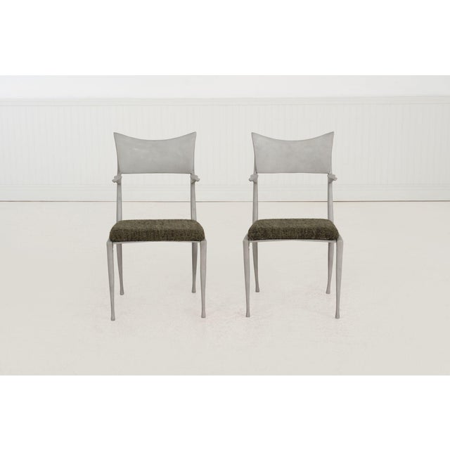 Dan Johnson–Style Aluminum & Glass Breakfast Set by Kessler Industries – Indoor/Outdoor 2000c. For Sale - Image 15 of 18