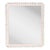 Fleur Home Carnival Gras Rectangle Mirror in Pink Ground, 38x49 For Sale