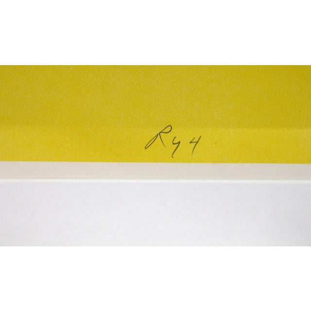 Artist: Leo Bates (1944 - ) Title: Rhythm Series IV Year: 1978 Medium: Lithograph, signed and numbered in pencil Edition:...