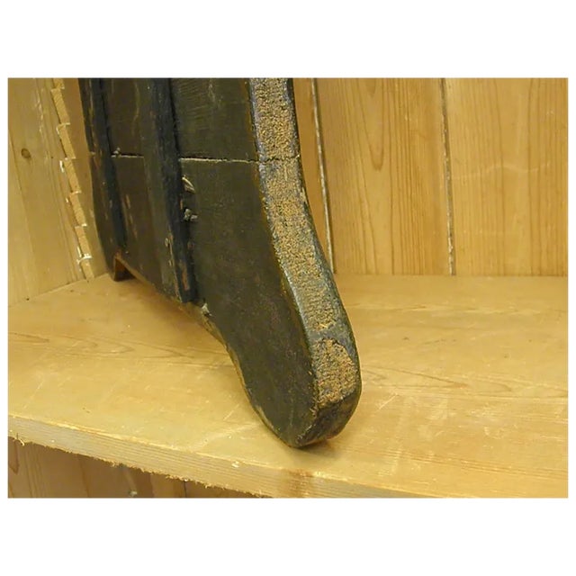 Antique Wooden Hand Painted Hovis Sign with Heel of Bread in Relief For Sale - Image 14 of 18