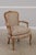 1960s Pair MGM French Louis XV Upholstered Bergere Chairs For Sale - Image 5 of 18