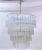 This is a custom made chandelier by LMD Custom Lighting Nickel polished finish and vintage Venini Tronchi glass tubes. It...