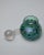 Glass Iridescent Green and Blue Glass Perfume Bottle from Isle of Wight Studio, England, 1970s For Sale - Image 7 of 9