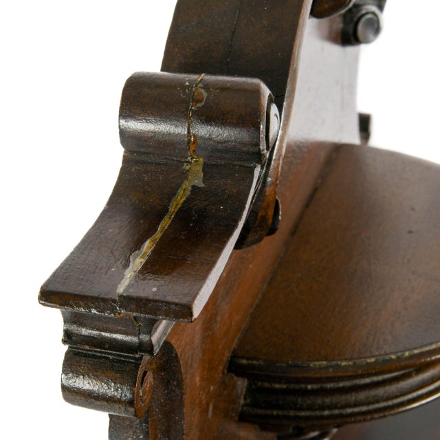 James Allen & Sons Carved Oak Victorian Bedside Cabinet, English, Circa 1890 For Sale - Image 9 of 10