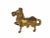 Stunning solid gold brass horse figurine. It is a beautiful piece to enhance any décor or great gift idea for a horse...